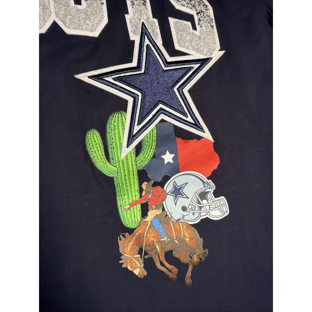 Men's Pro Standard Navy Dallas Cowboys Hometown Collection T-shirt Size L - Picture 6 of 13
